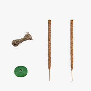 Paquete de 2 Varillas de Fibra de Coco Flexibles de 40 Pulgadas/100 cm, Soporte para Plantas, Control de Plagas, Accesorios de Jardinería, Fibra de Coco, Almacén Local de EE. UU. - Product Image 3