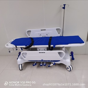 Carro de transferencia de pacientes con altura ajustable y bloqueo central para uso hospitalario ZYC32 KR005 - Product Image 4