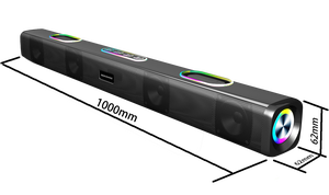 2.0 च स्लिम उच्च गुणवत्ता वाले होम थिएटर साउंडबार टीवी प्रीमियम ऑडियो अनुभव ध्वनि बार - Product Image 5