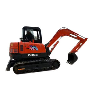 Buen estado con motor de bajo precio como componente central Excavadora sobre orugas Dh55 - Product Image 1