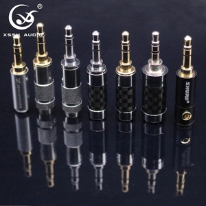 Connettori per microfono YIVO XSSH <span class=keywords><strong>Audio</strong></span> Hifi OEM all'ingrosso altoparlante <span class=keywords><strong>Video</strong></span> Hi-end auricolare fai da te spina per cuffie Jack <span class=keywords><strong>Audio</strong></span> da 3.5mm - Product Image 1