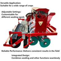 Semoir agricole multifonctionnel à 12 rangs - Planteuse certifiée ISO avec surveillance intelligente