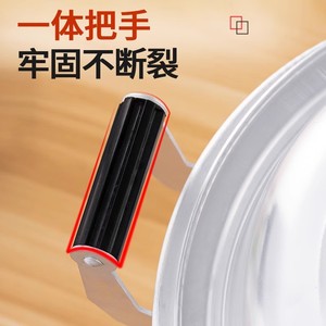Pot King Aluminum Steamer Large Capacity Uncoated Polished For Family Cooking - Product Image 5