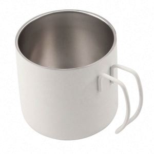 Taza de Viaje de Acero Inoxidable con Asa para Café, Venta al Por Mayor de Fábrica - Product Image 2