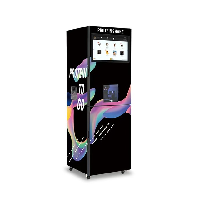 WORK Factory Direct Supply Smart Commercial Gym Fully Automatic Protein Coffee Juice Milk Tea Powder Vending Machine