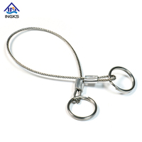 Multiple Steel Wire Rope Lanyard Safety Ropes Fastener Product Category