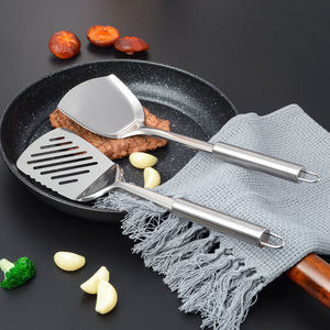 أرخص سعر توريد من المصنع أدوات طهي من الفولاذ المقاوم للصدأ مجموعة أواني خفق مغرفة مقشدة ملعقة - Product Image 6