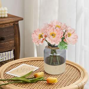 Ramos de Amapolas Artificiales de PU de 5 Tallos Atados a Mano al por Mayor, Amapolas de Maíz Artificiales para Ramos de Boda y Accesorios de Fotografía - Product Image 6