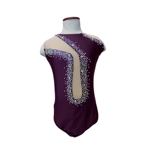 Tenue de ballet Winy Wine pour adultes, un mélange de nylon et de spandex conçu pour une grande extensibilité, un confort optimal et une élégance. - Product Image 4