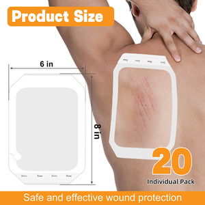 Perban <span class=keywords><strong>Film</strong></span> Transparan Carbou 15*20cm, Bernapas dan Tahan Air, Mudah Dilepas Tanpa Rasa Sakit - Product Image 5