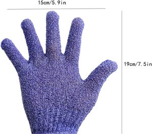 ถุงมือขัดผิวไนลอนธรรมชาติแบบโมร็อกโก ถุงมือขัดผิวแบบเกาหลี - Product Image 2