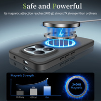 Funda Magnética Personalizada para Xiao Mi 17 Pro Max, Acabado Mate Translúcido, Tacto Suave, Protección Antigolpes, Venta al Por Mayor de Fábrica