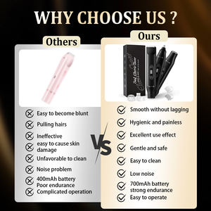 Ensemble de tondeuses à cheveux SHOmfrs Salon, tondeuse résistante aux intempéries, tondeuse à cheveux et corps électrique pour hommes, tondeuse à cheveux rechargeable sans fil - Product Image 6