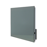 Inteligente integrado 7 días x 24 horas programación personalizada termostato electrónico desempañador M35D 350W calentadores de Panel de espejo infrarrojo