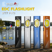 Lámpara de Inspección Recargable USB-C de 700lm con Doble COB Magnético, Resistente al Agua IPX4, Luz UV395 para Reparación de Automóviles, Taller y Garaje