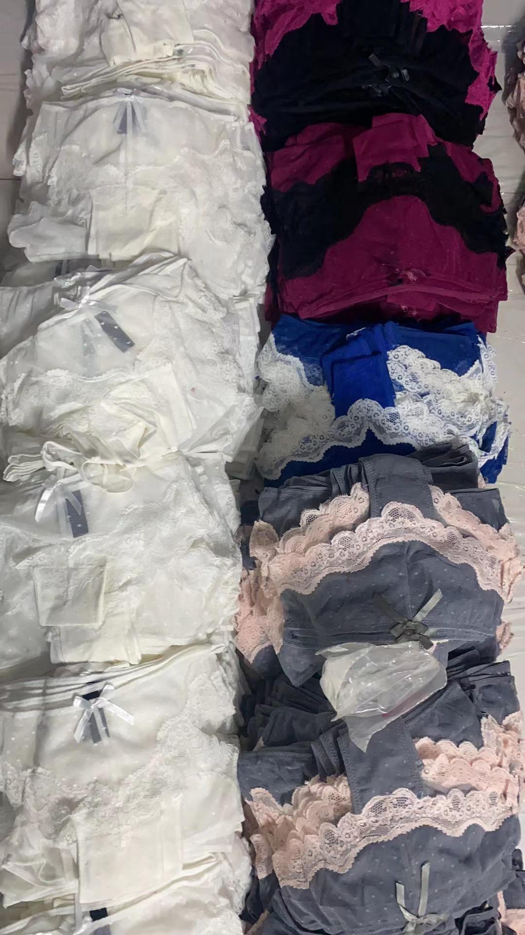 2025 Pinky Lady Solid Colorful Medium Waist Classic Cheap Bulk Lot Mixed Color Sexy Mature Women Panties Stock Brief