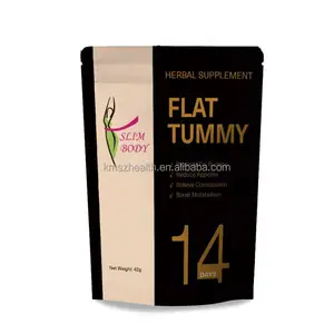 Factory Customized Flat Tummy Products Slim PM Detox Yerba Mate Tea