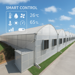 Nouveauté, cadre en acier galvanisé, serre à travée multiple pour poulaillers - Product Image 1