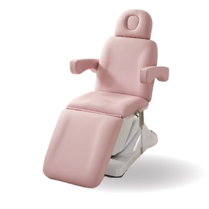 Table de massage électrique rotative 3/4 moteurs blanche pour spa, salon de beauté, esthétique, lit de soin facial doré - Grande Vente - Product Image 6