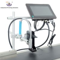 Impresora de inyección de tinta TIJ IPS-9610 con cinta transportadora para bolsas con máquina de paginación