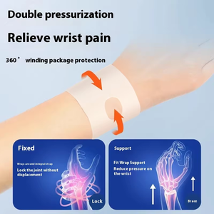 Cổ tay cú đúp, hỗ trợ cổ tay ban nhạc cho ống cổ tay Pain Relief, siêu mỏng đàn hồi cổ tay cú đúp sử dụng chấn thương, phù hợp với cả hai cổ tay - Product Image 6