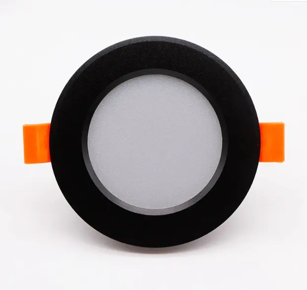 led downlight lamp 7W ceiling recessed downlights Round Spot Lamp black for Home Indoor Lighting
