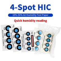 Reversible Color Changing Moisture Detection Cards With RoHS Compliance For Electronic Packaging