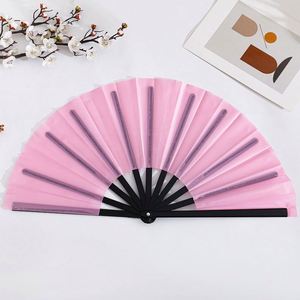 Éventail Pliant Personnalisé en Plastique Coloré de 33 cm – Éventails Clack Kung Fu Personnalisables pour Hommes/Femmes, Idéal pour Festivals, Danse et Nouvel An - Product Image 2
