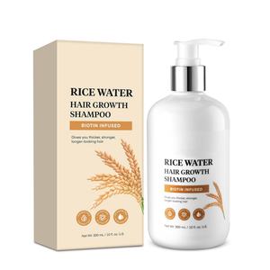 Crema para el Crecimiento del Cabello con Agua de Arroz, Fórmula 2 en 1, Orgánica, Personalizada con Logotipo Privado, Aumenta la Densidad del Cabello y Reduce la Caída del Cabello - Product Image 1