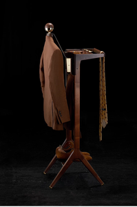 Lavinia, sala de estar de Hotel de alta calidad, suelo a suelo, ropa de madera móvil, colgador personalizado, soporte para sombreros, estante de almacenamiento - Product Image 5