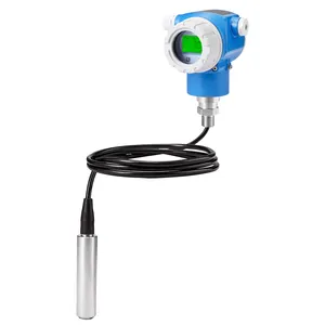 China IP68 Fuel Water Tank Level Transmitter Waterproof Submersible Water Pressure Level Sensor With Display