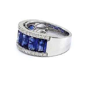 Bijoux de Fabrication Directe, Logo Personnalisé, Haute Qualité, Or Blanc Massif 18 carats, Diamant Véritable, Pierre Précieuse, Coupe Brillante, Mariage Classique - Product Image 3