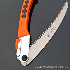 เลื่อยมือพับได้ Xingshuo ขนาด 270 มม. ฟันเลื่อยสามด้าน ใช้ได้หลากหลายงานไม้และสวน พร้อมด้ามจับ PVC - Product Image 3