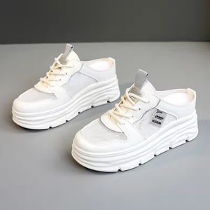 Tendance Mode Femme 2026 Printemps Automne Été – Demi-chaussons Sportifs Respirants en Maille Grande Taille avec Fermeture à Lacets – Fabriqués en Chine - Product Image 5