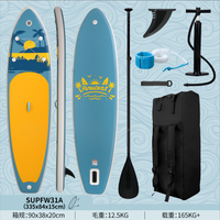 Planche de surf gonflable à pagaie, SUP professionnel, ski nautique, planche à ramer