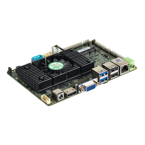 X86 M619SE 3.5 นิ้วเมนบอร์ดพร้อมพัดลม 6/7 ซีรีส์ชิปเซ็ต DDR3 8G มินิ-พีซีอี วินเอ็กซ์พีดูอัลคอร์บอร์ดสำหรับพีซี - Product Image 2