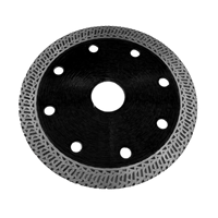 Mata Gerinda Berlian 7 Inch untuk Ubin Keramik Porselen Super Tipis Turbo Rim Kering Basah
