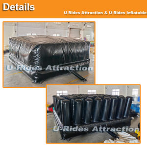 Freefall Stunt Training Airbag Tapis d'atterrissage <span class=keywords><strong>de</strong></span> sauvetage en PVC gonflable pour snowboard comprend des kits <span class=keywords><strong>de</strong></span> réparation <span class=keywords><strong>Commande</strong></span> minimum 1 pièce - Product Image 5