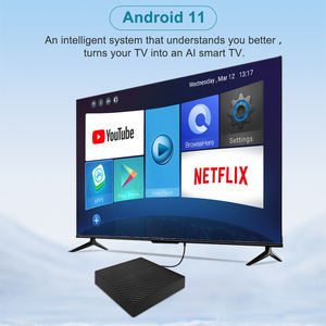 Meilleur prix ZY4 Amlogic S905Y4 Quad Core Android11 Boîtier <span class=keywords><strong>TV</strong></span> numérique 2 Go 16 Go Wi-Fi double bande 5G 4K LCD Vidéo Home Cinéma OTT 12 mois - Product Image 4