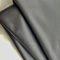 Tissu en cuir PU extensible dans les quatre sens SANS PFAS avec bas élastique tricoté pour leggings et accessoires vestimentaires