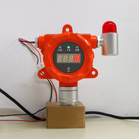 Monitor de Gas Combustible Industrial con Pantalla LCD para Montaje en Pared, para Etanol (C2H5OH) y Hidrógeno (H2) en Gasolineras