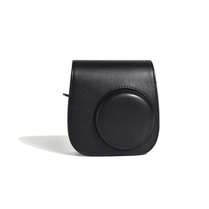Sac <span class=keywords><strong>photo</strong></span> extérieur en cuir PU vintage couleur unie pour Fujifilm Instax <span class=keywords><strong>Mini</strong></span> 12 11 <span class=keywords><strong>9</strong></span> 8 avec fermeture magnétique et bandoulière réglable - Product Image 1