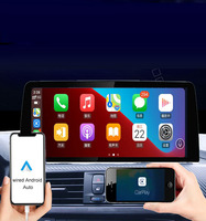 Pour bmw série 3 f30 F32 apple carplay écran pour bmw série 1 f20 F21android écran sans fil android auto 12 système radio