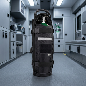 Sac de transport renforcé résistant à l'eau pour bouteille de respiration EMS, système d'oxygène mobile, étui pour équipement d'oxygène - Product Image 2