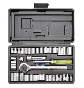 Ensemble d'outils de réparation personnalisés professionnels 40 pièces ensemble de clés à chocs à cliquet outils clé combinée caja de herramientas - Product Image 1