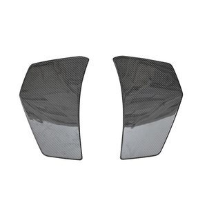 Dry Carbon Fiber Rear Diffuser Bumper Fins Side Winglet <b>Splitter</b> for Audi R8 2017+ Auto Tuning - Product Image 1