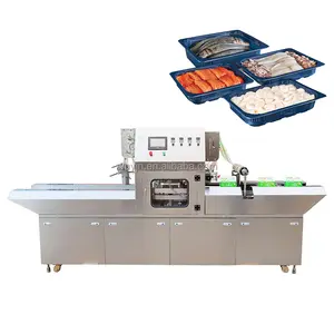 Multifunctional TF400 Vegetable/Fruit/Meat Thermoforming Machine Food Packaging Thermoforming Vacuum Packing Machine