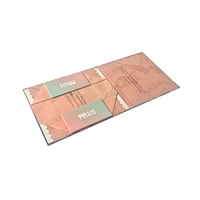 Boîte magnétique pliable haut de gamme avec impression artistique couleur intégrale et gaufrage, personnalisable avec votre marque, pour l'emballage de vêtements et de produits de beauté