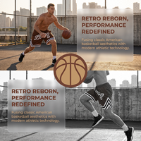 Shorts de basketball pour hommes OEM en toile, mi-élastiques, séchage rapide, respirants, imperméables, écologiques, professionnels, haute qualité