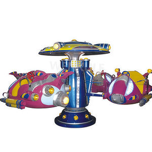 Manège de fête <span class=keywords><strong>foraine</strong></span> personnalisable de luxe à double étage, 3 places, électrique, musical, avec lumières LED, pour intérieur/extérieur - Product Image 2